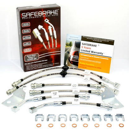 Brake Line Kit for HSV VZ Maloo/Ute (C5 2pot front, single rear) (2004-2006)