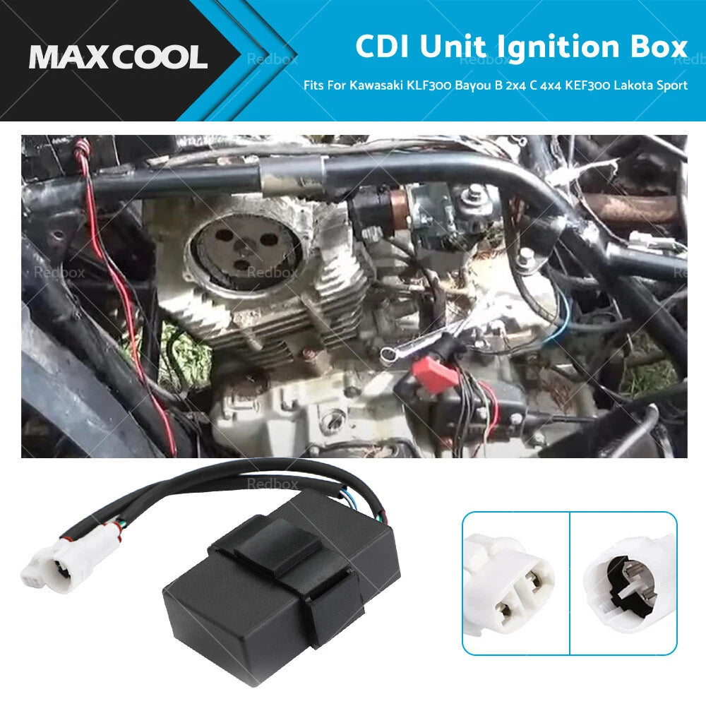 CDI Unit Ignition Box for Kawasaki KLF300 Bayou 2x4 C 4x4 KEF300 (1990-2004)