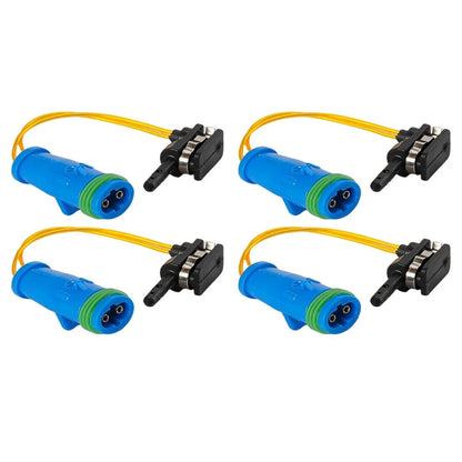 Wear Indicator Sensor for Mercedes Benz 169 (2004-2012) - 4 x Warning Contacts