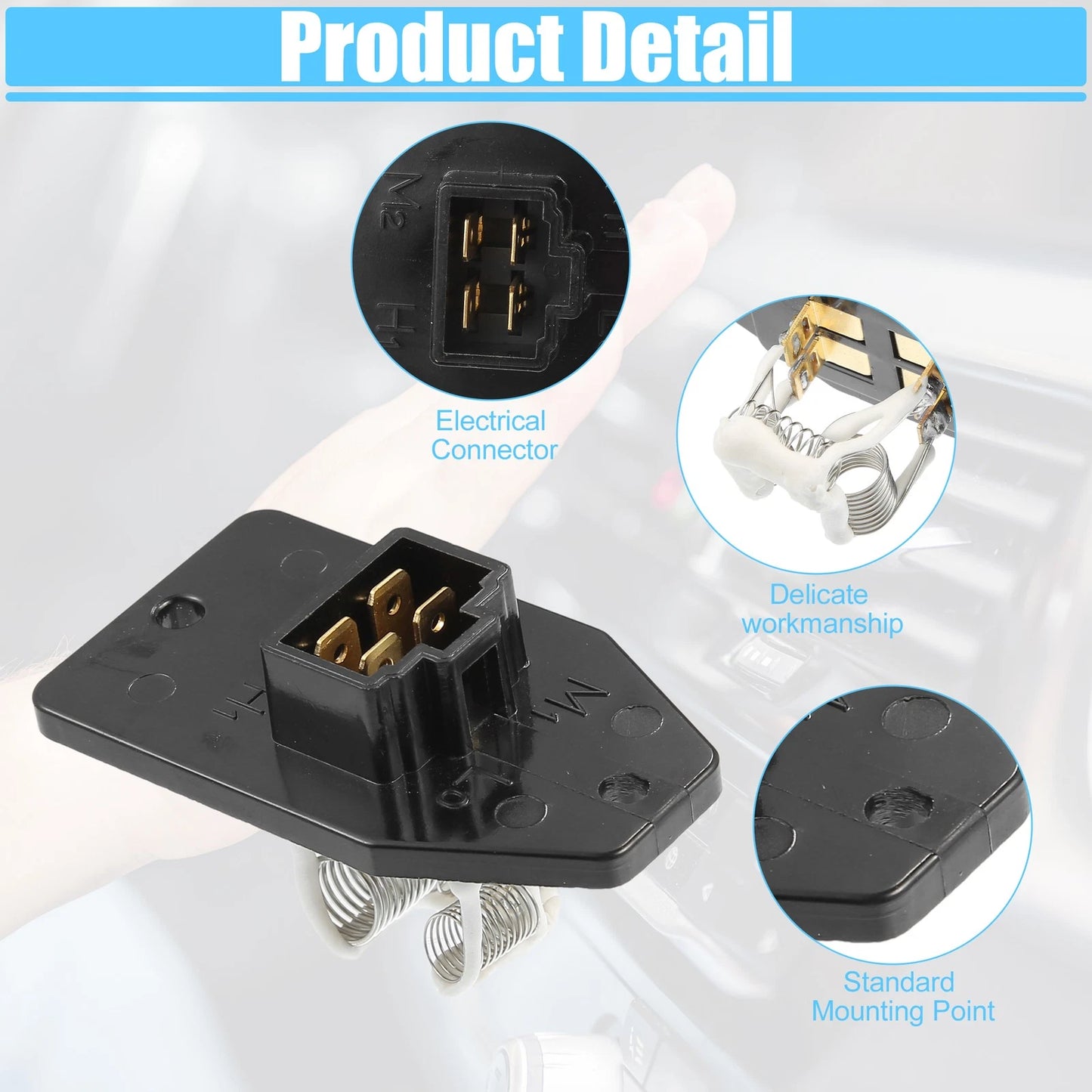 HVAC Blower Motor Resistor AC Control Module for Acura Integra (1990 - 1993)