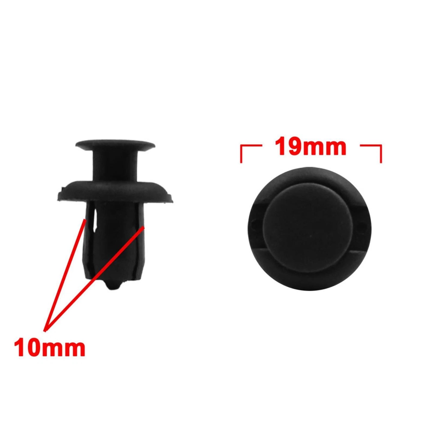 40 x Plastic Rivets Bumper Clips with Fastener Remover for Honda