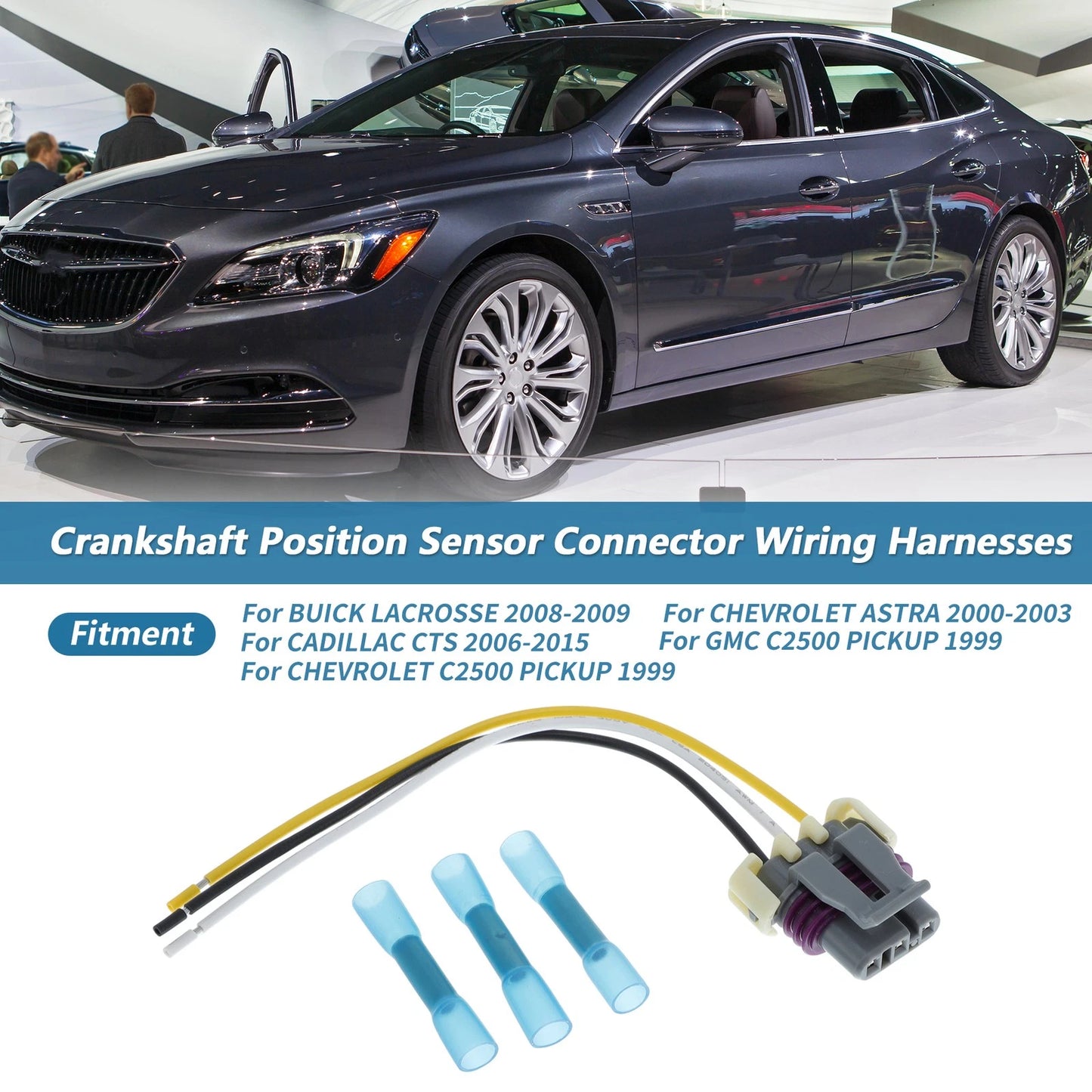 Crankshaft Position Sensor Connector Wiring Harnesses for GMC