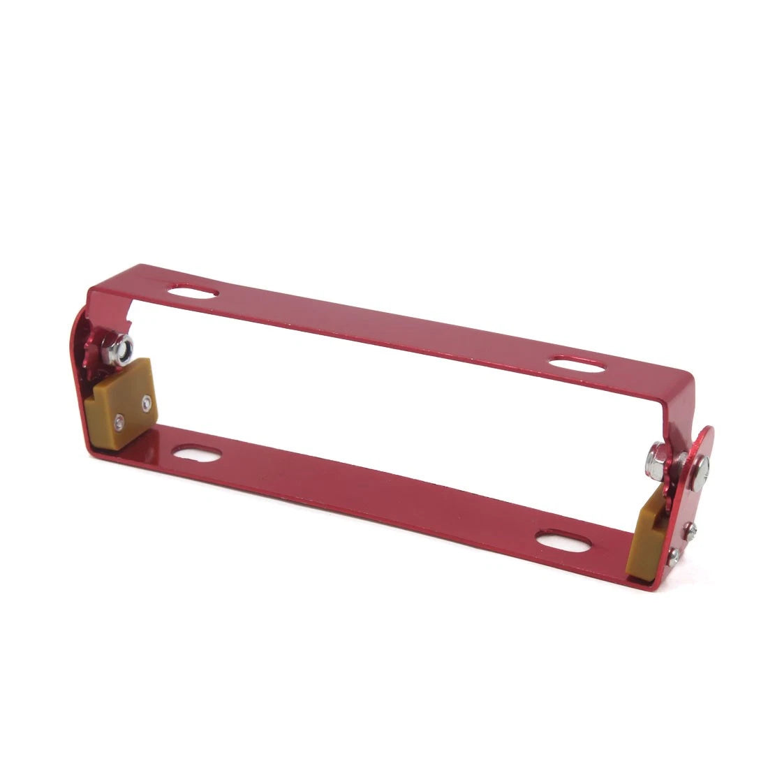 License Plate Mount Bracket / Red Aluminum Alloy / Motorcycle
