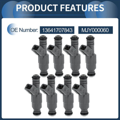 Fuel Injector 4.4L for BMW 540i Base (1999-2003) - 8 x Gray Injectors