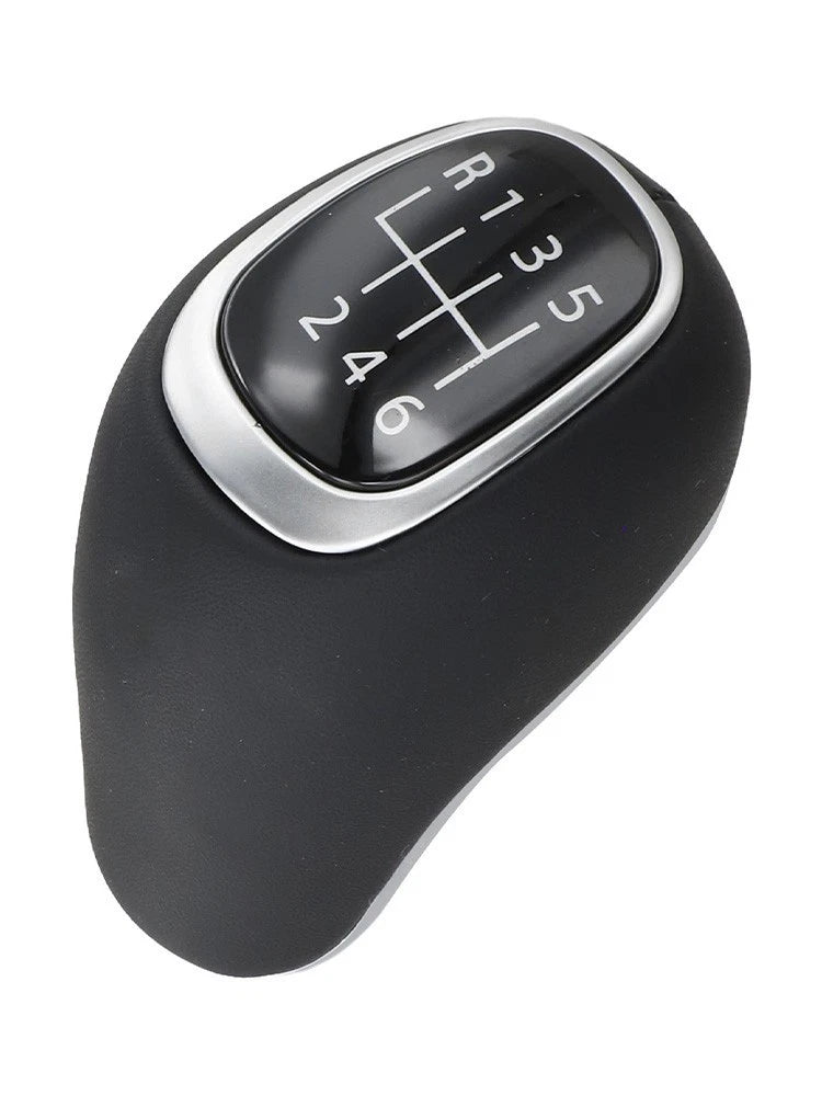 6-Speed Leather Gear Shift Knob for Kia Rio (2016–2019)