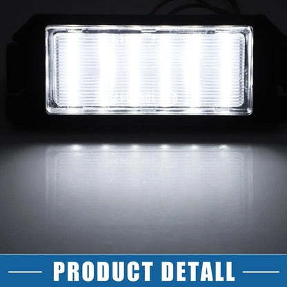 White LED License Plate Light Assembly  for Hyundai