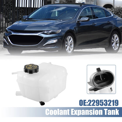 Coolant Radiator Reservoir Tank with Cap and Sensor for Chevrolet