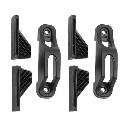 2PCS Reinforced Nylon Boat Clam Cleats for Marine Use Quick Lock Cleats