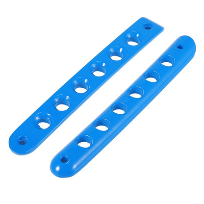 3 x Door Handle Trim & Button Covers for Jeep Wrangler 2007-2018 Blue