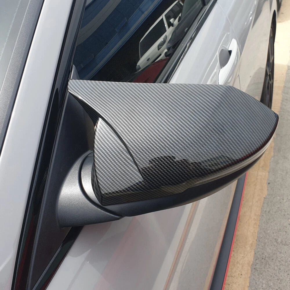 Carbon Fiber Rear View Mirror Trim Cover for Hyundai Elantra (2021-2022)