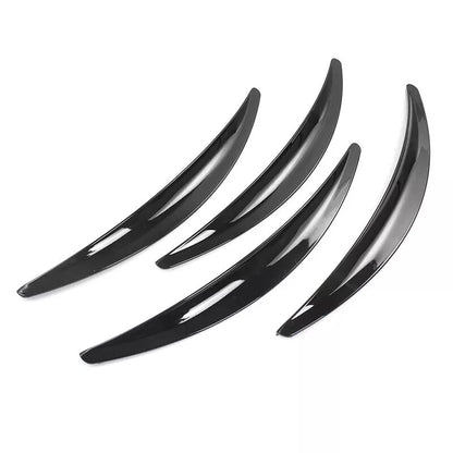 4 x Glossy Black Wheel Eyebrow Arch Trim for Car Fender Flares