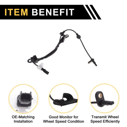 ABS Wheel Speed Sensor for Honda Jade (2015-2020) 1 Pcs Rear Left