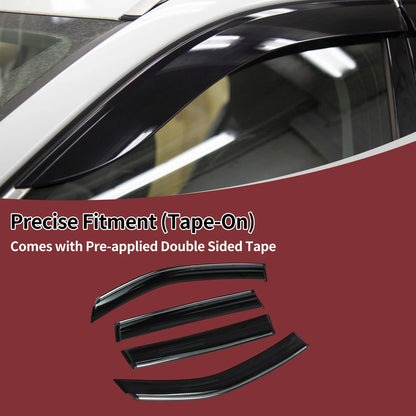 Window Deflectors 1 Set for Subaru Forester (2014-2018)