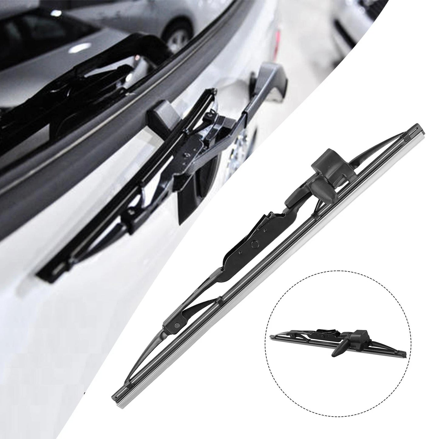 1x Black Plastic Liftgate Wiper Blade for Sequoia (2008–2021)