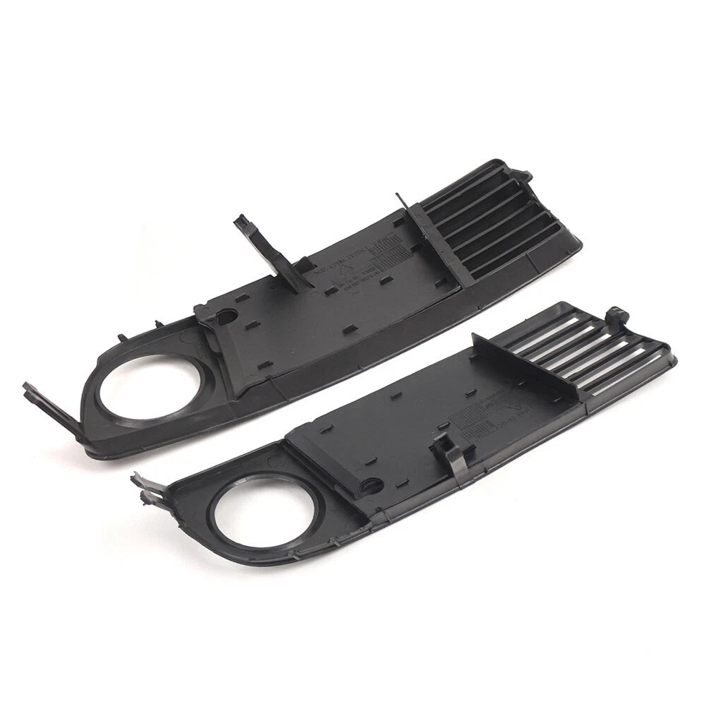 Front Bumper Fog Light Grille Covers for Audi A6 C5 (1997-2001)