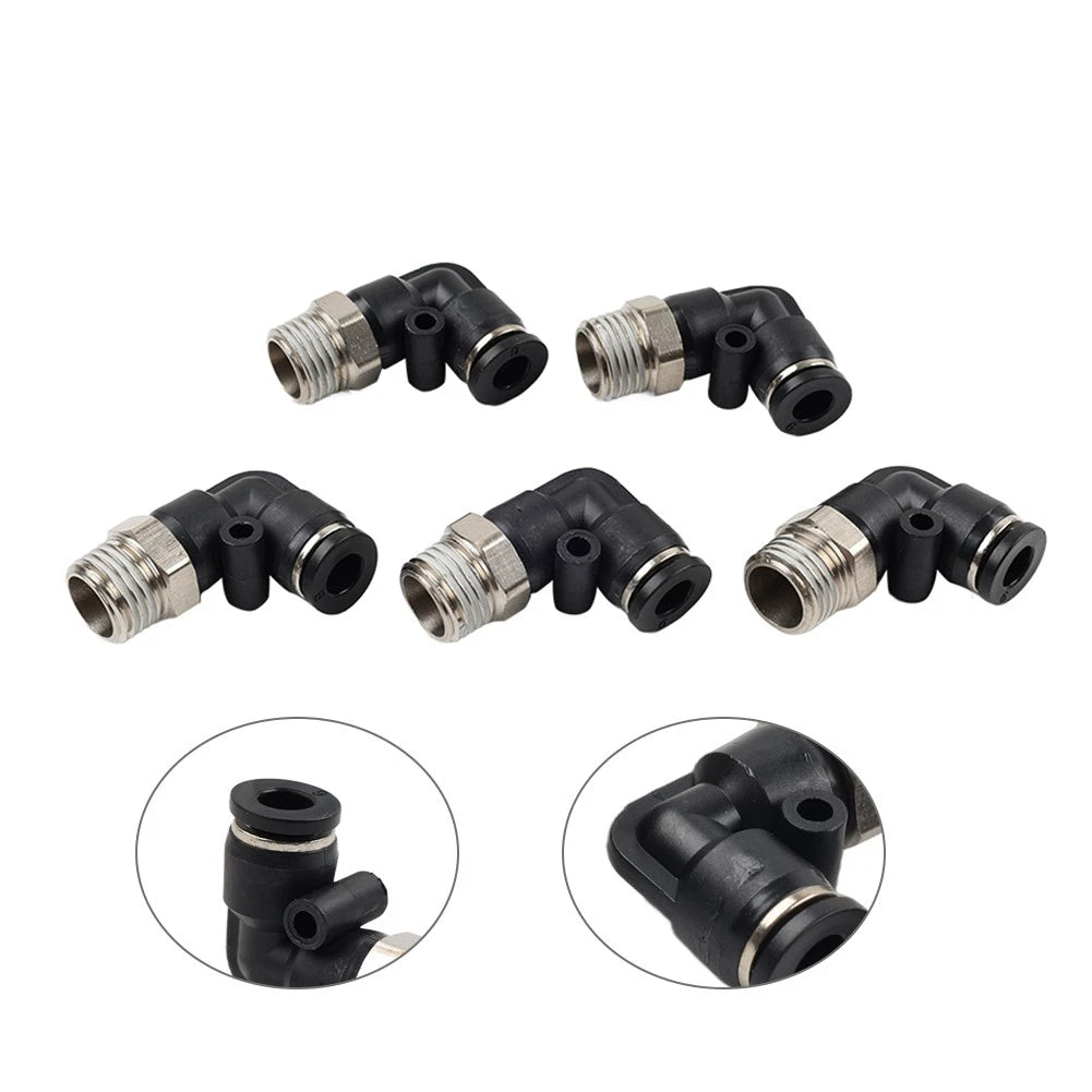 5 x 6mm Elbow Fittings G 1/4" for Tire Changer