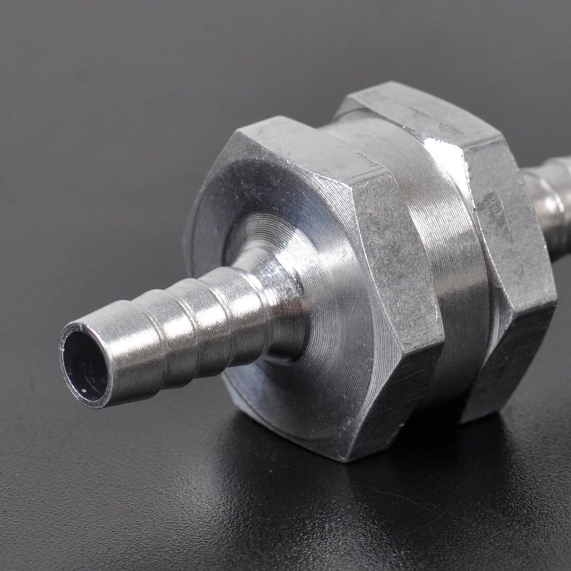 5 x 6mm 1/4" Non-Return Check Valve for Fuel Petrol Diesel Aluminum