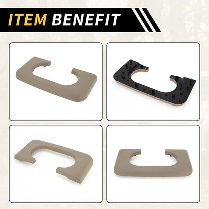 Cup Holder Armrest Pad for Ford F-250 F-350 (1999-2009) - Brown