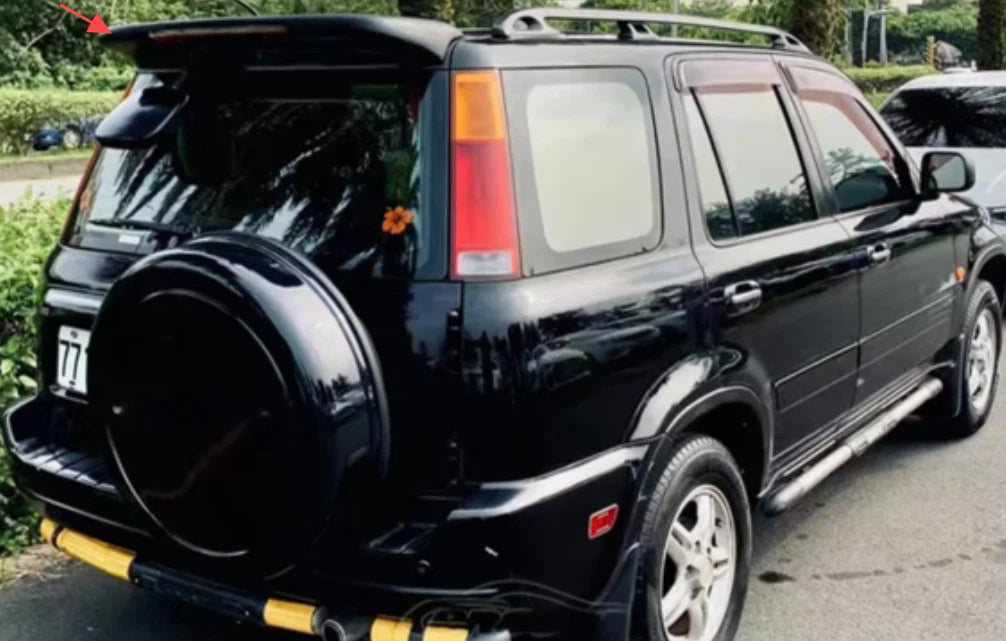 Unpainted Primer Rear Roof Window Spoiler for Honda CR-V 1996-2000