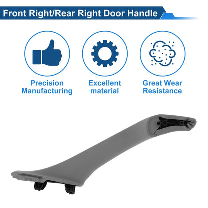 Inner Door Panel Handle Gray for BMW F10 F11 F18 (2010-2017)