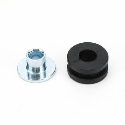 10pcs M6 Eyelets Cushion Side Cover Fairing for Motorcycle Scooter (F2)