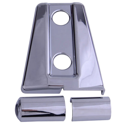 Chrome Door Hinge Cover Trim for Jeep Wrangler JK 4 Door (2007-2018)