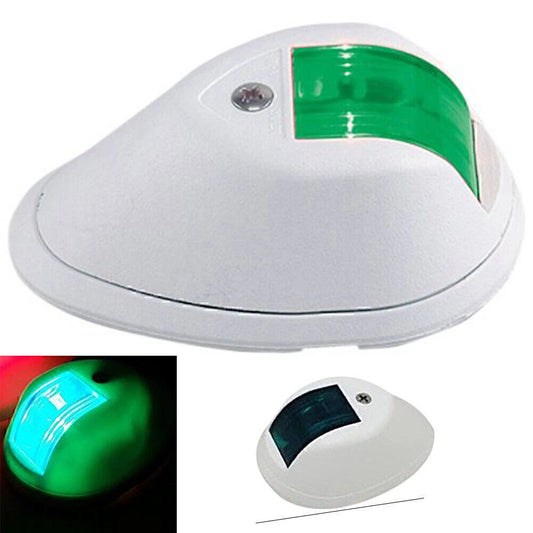1x LED Navigation Sailing Light for Marine Boat Yacht Green