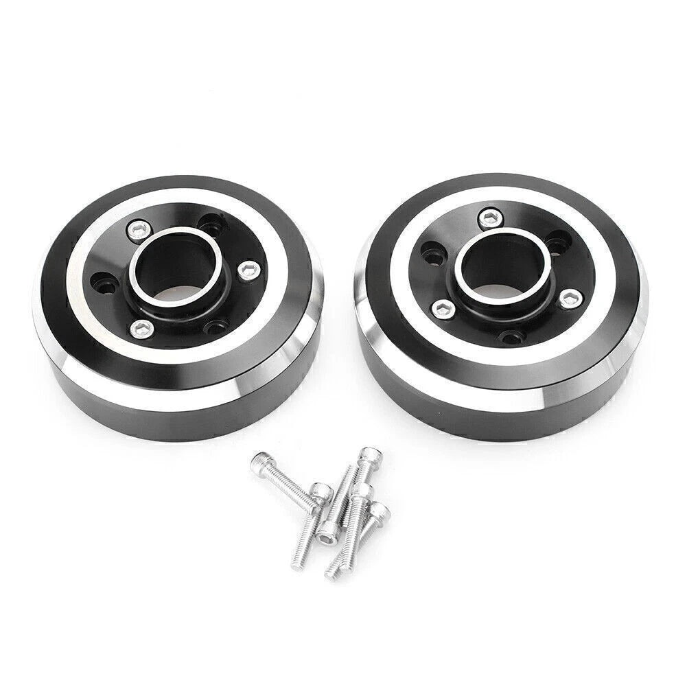Exhaust Tips Cover Frame for BMW R Nine T (2014-2016) Black/Chrome