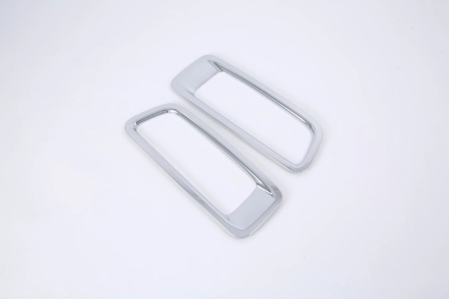 Hood Vent Air Frame Cover Trim for 2018-2023 Jeep Wrangler JL Chrome 2 x pcs (2018-2023)
