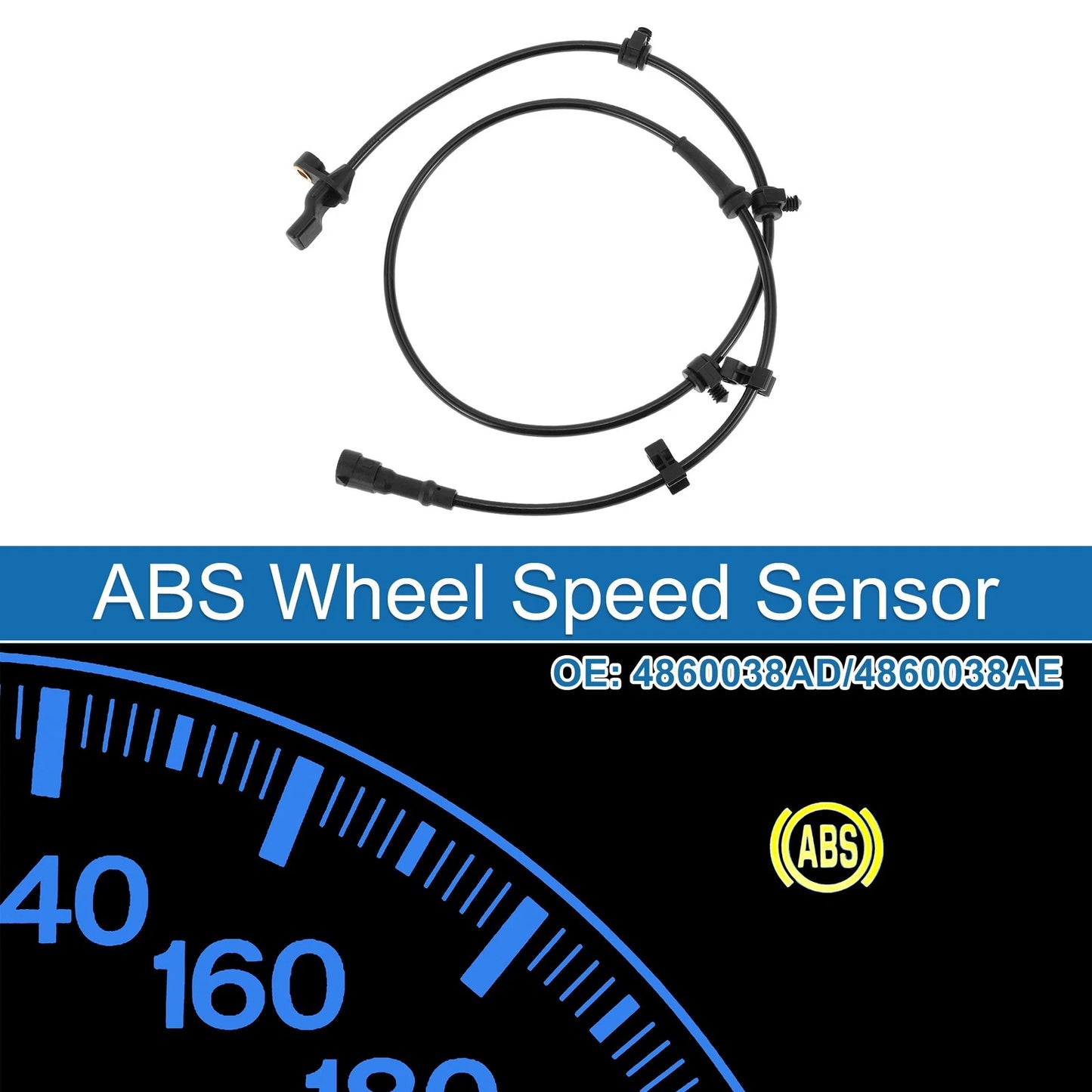 ABS Wheel Speed Sensor for Chrysler PT Cruiser Rear