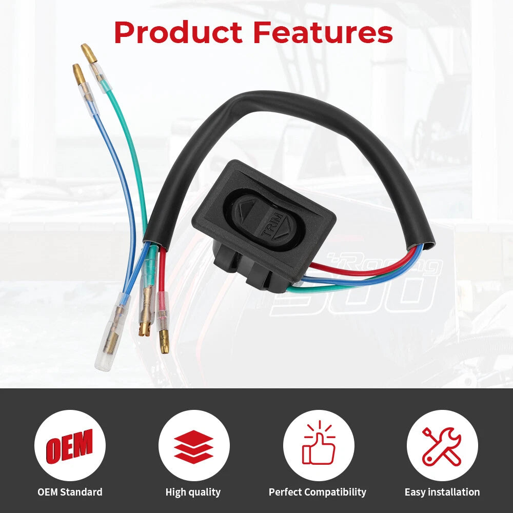 Trim Tilt Switch for Mercury Force Cowl Pan 30-300 HP 40-120HP
