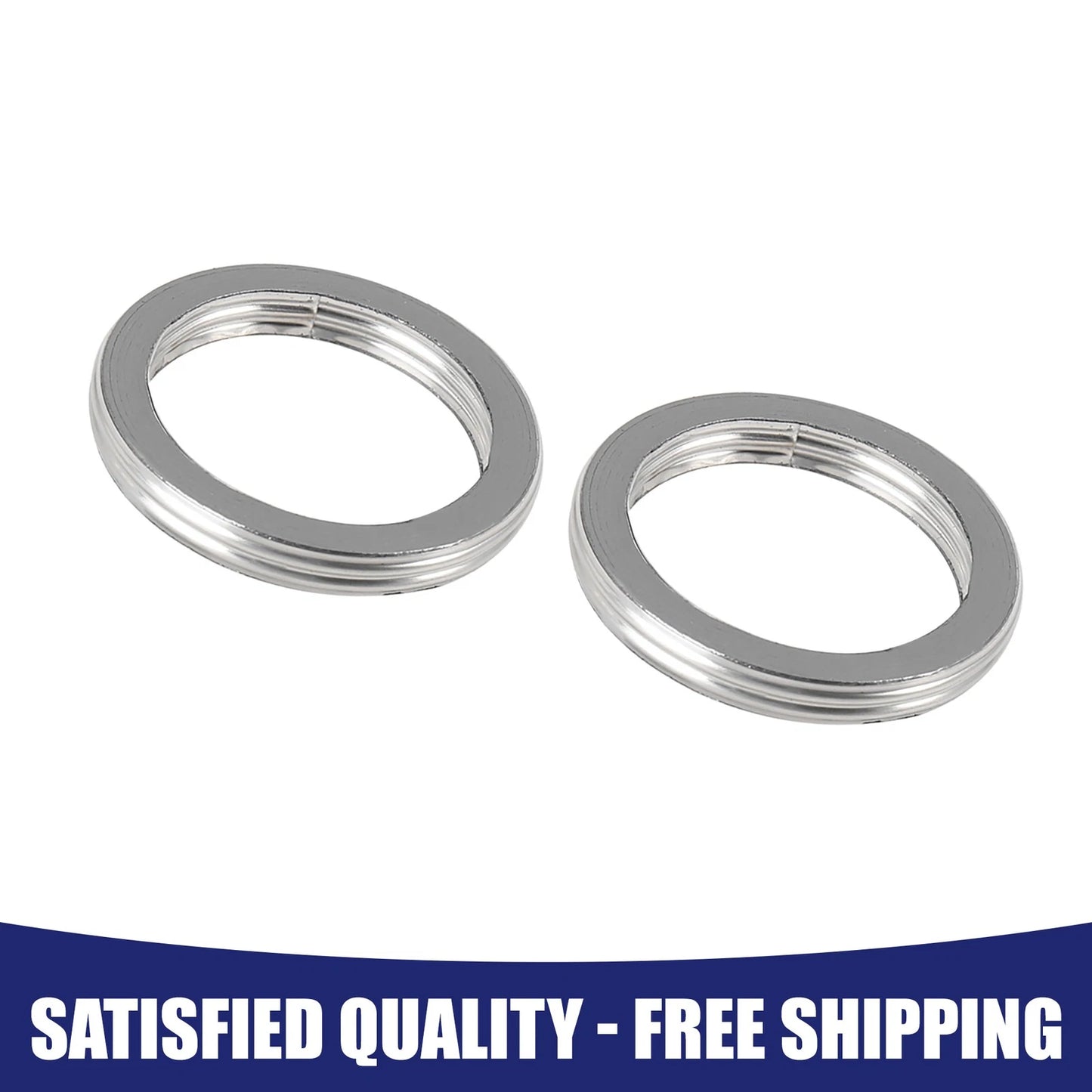 2 x 30mm ID 40mm OD Exhaust Muffler Gasket for Honda CG125