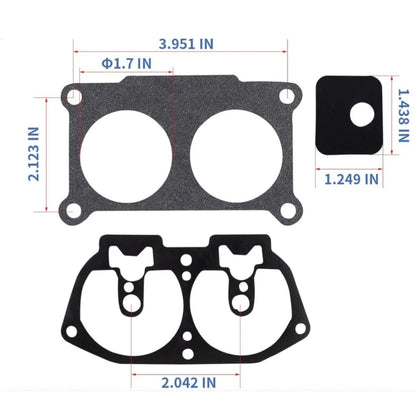 Carburetor Rebuild Kit for Yamaha V-4 115/130HP Outboards 1986-1995