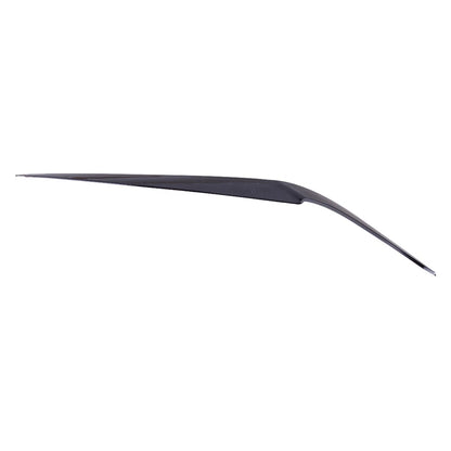 Headlight Eyebrow Eyelid Trim for BMW 5 Series G30 M5 F90 2017-2020 Black