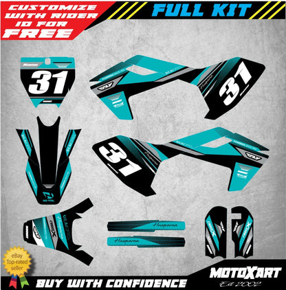 Sticker Kit for Husqvarna TC 65 (2016-2023) - Premium Style