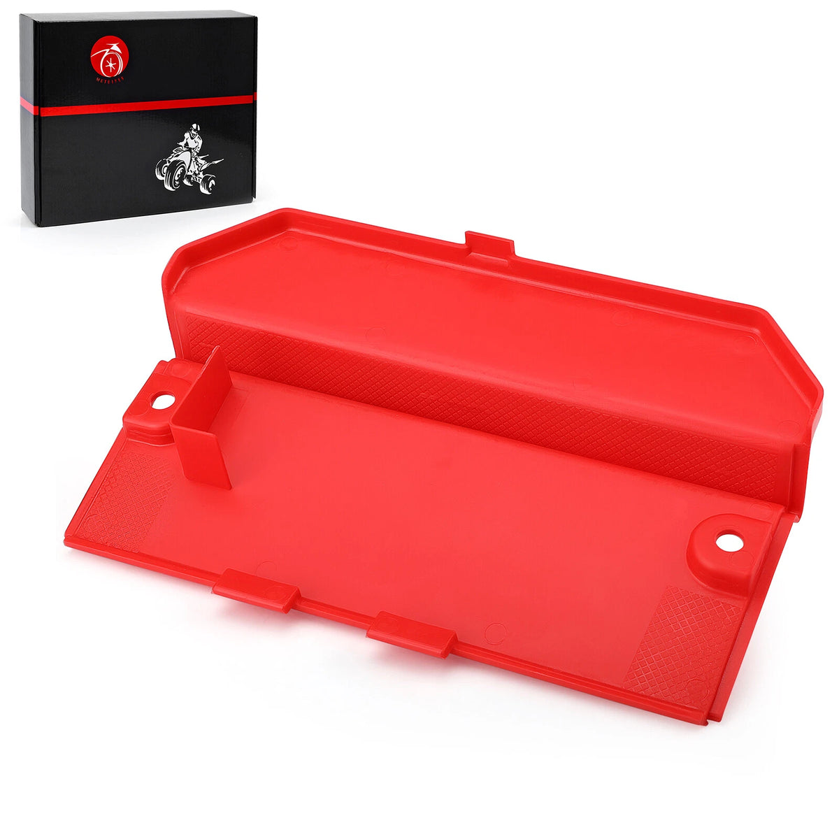 Battery Cover Red for Honda Fourtrax 300 TRX300 (1988–2000)