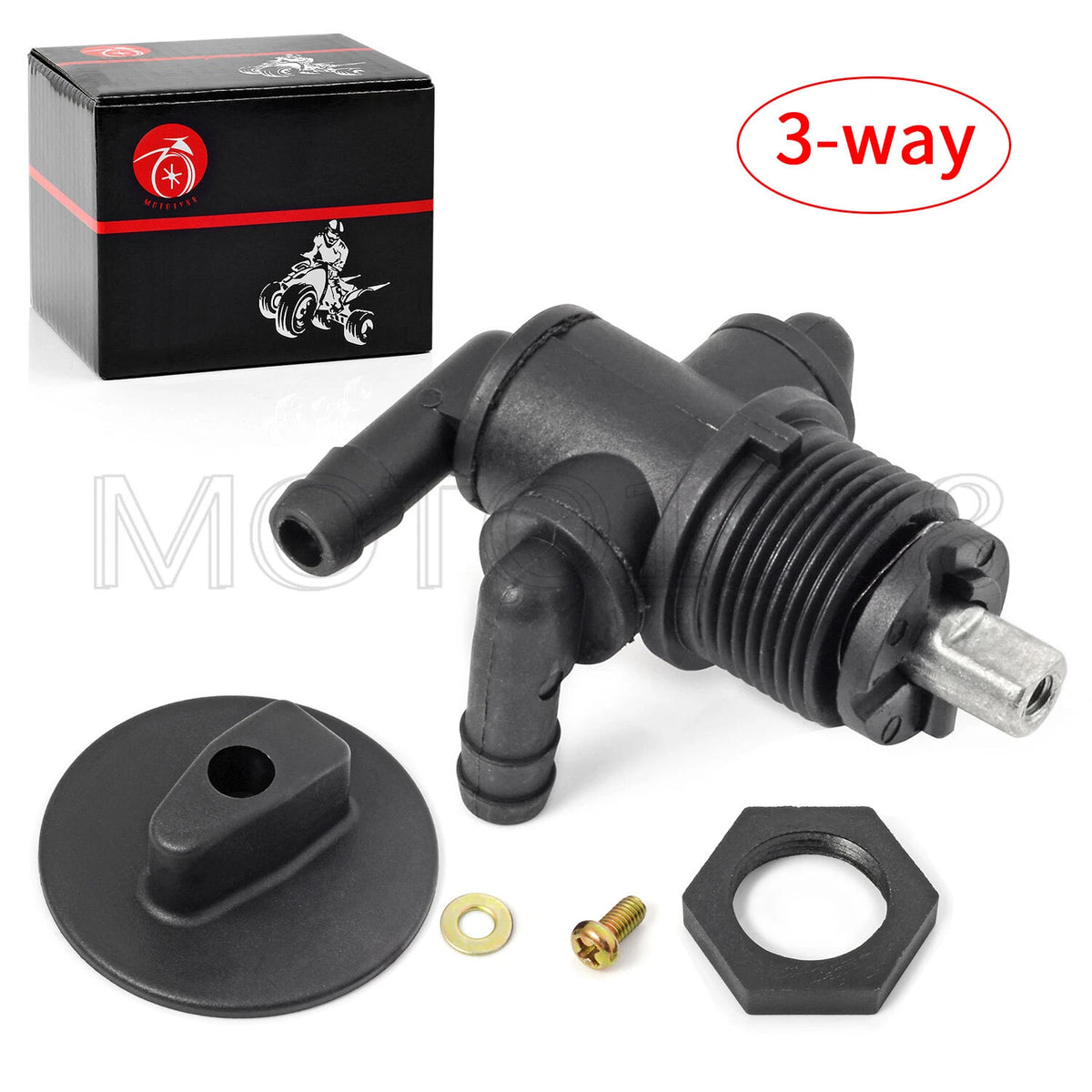 Fuel Tank Valve & Petcock 3-Way Nut for Polaris Trail Boss