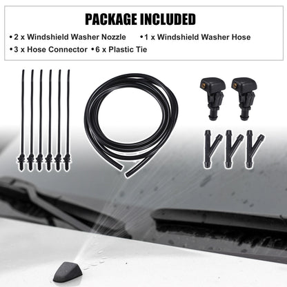 Windshield Washer Nozzle Set for Ford E-150 (2010-2014)