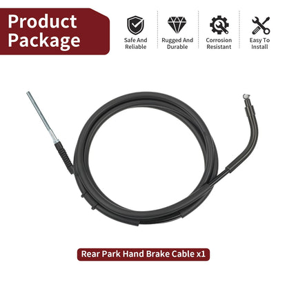 Rear Park Hand Brake Cable for Suzuki Eiger 400 4x4/2x4 LT-A400/LT-F400 K5-K7