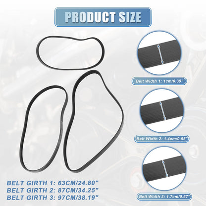 Serpentine Belt for Toyota Corolla Base Sedan (2003-2008)