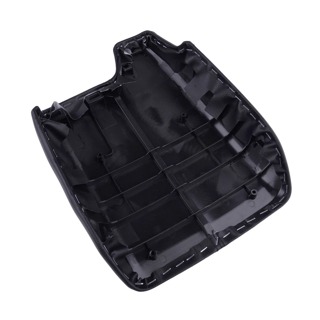 Black Center Console Lid Armrest Cover for Honda Accord (2013-2017)