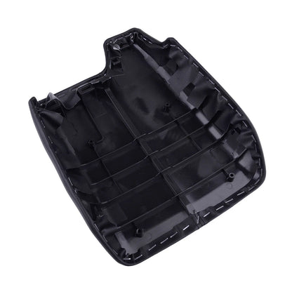 Black Center Console Lid Armrest Cover for Honda Accord (2013-2017)