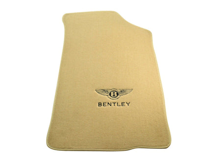 Beige Tailored Floor Mats for Bentley Flying Spur (LHD) - New