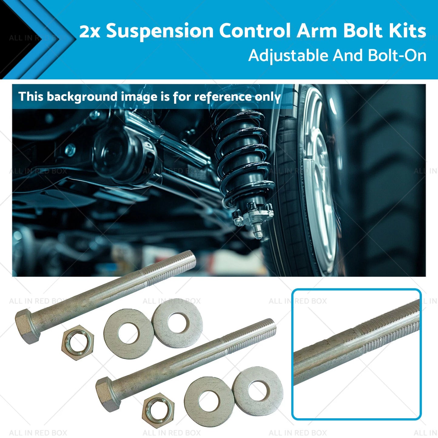Front Inner Control Arm Bolt Kits for Mercedes Benz W203 W211 (2000-2020)