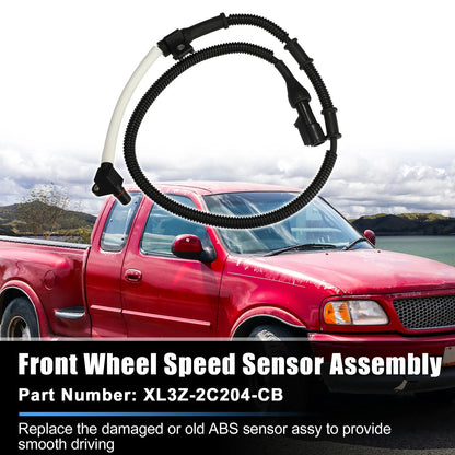 2 x Front Left Right ABS Wheel Speed Sensors for Ford F150 (2004-2023)