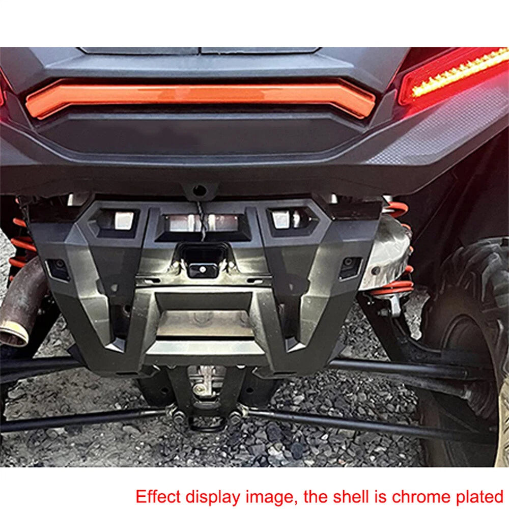 LED License Plate Light Bracket for Chrome Motorcycle Boat ATV Van (Waterproof)