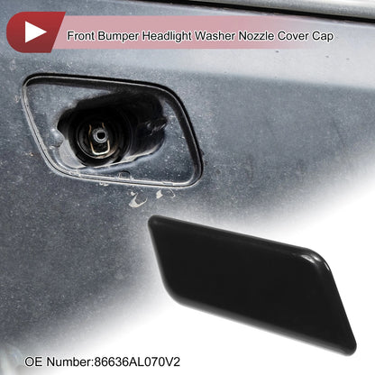 Washer Nozzle Cover Cap for Subaru Outback (2015-2017) Black
