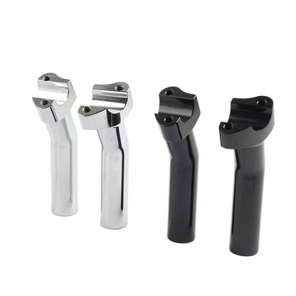 5.5" CNC Pullback Handlebar Risers for Harley Dyna Softail Sportster (2004-2023)