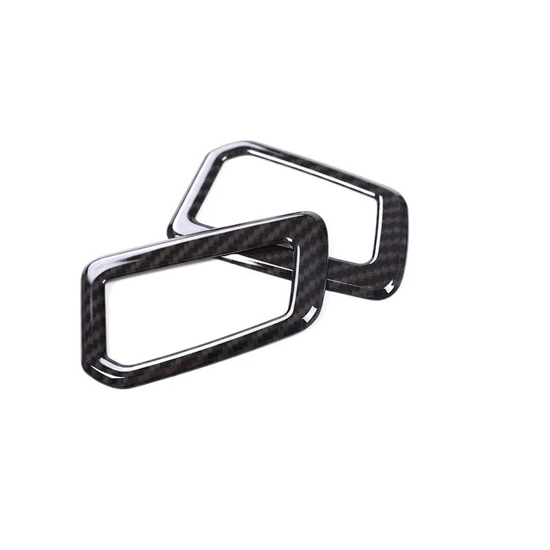 Carbon Fiber Style Side Air Vent Outlet Trim Cover For Discovery Sport 2015-2020