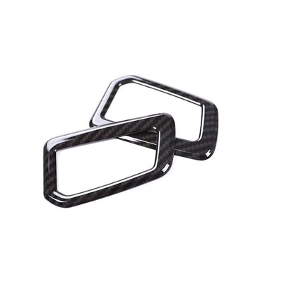 Carbon Fiber Style Side Air Vent Outlet Trim Cover For Discovery Sport 2015-2020